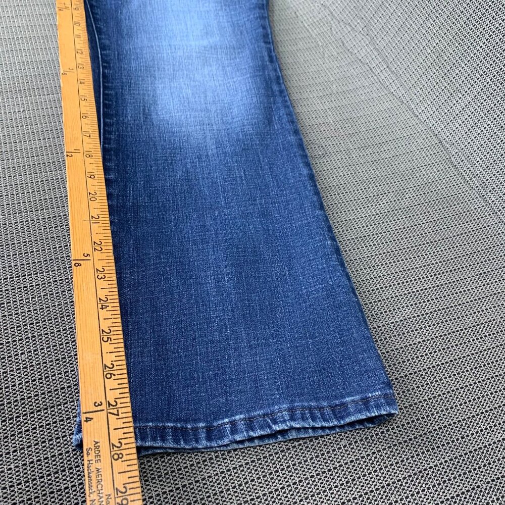 Lee Womens Size 12 Jeans Modern Series Curvy Fit Bootcut Mid Rise 5 Pocket - Picture 8 of 9